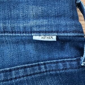 MOTHER Deep Blue Denim Jeans